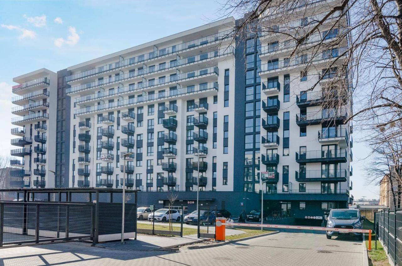 Penthouse Neopolis Centrum Parking Dostęp na Kod Widok na Zachód Słońca Łódź Exterior foto